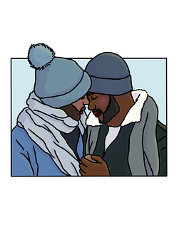 Free Pareja Juntos illustration and picture