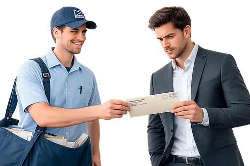 Free Mailman Businessman photo and picture