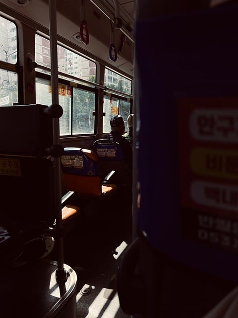 Free Bus Interior photo and picture