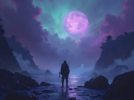 Sci-Fi, Spaţiu, Fantezie, Astronaut