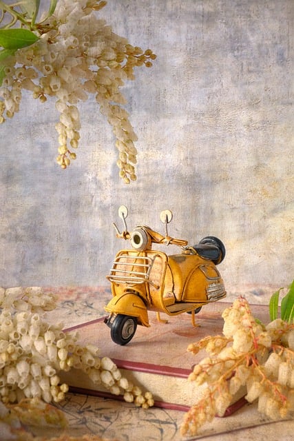 Miniatura, Motocicleta, Vintage