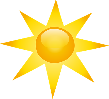 Free Sun Sunset vector and picture