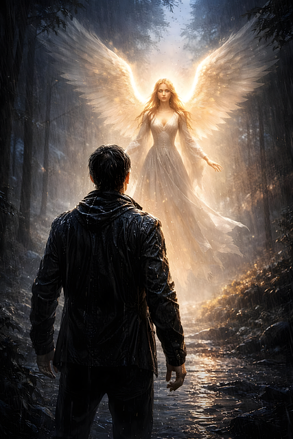 Free Angel Forest illustration and picture