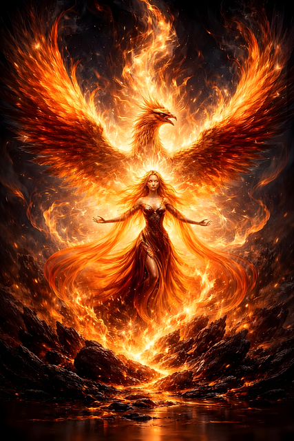 Free Phoenix Fire illustration and picture