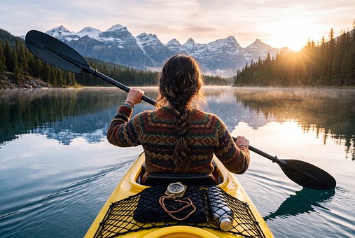 Free Kayak Lake illustration and picture