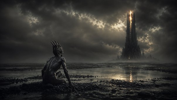 Free Sci-Fi Dark Sky illustration and picture