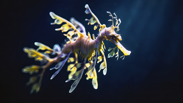 Free Seahorse Marine World illustration and picture