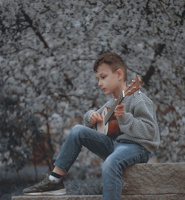 Free Boy Guitar photo and picture