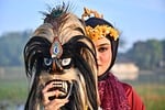 Random: indonesia, traditional mask, culture, festival, dance, art, masking, woman, traditional clothing, backdrop, ritual, bond, tradition, asian culture, almost, color, fantastic, traditional art, gisang, girl, ethnic