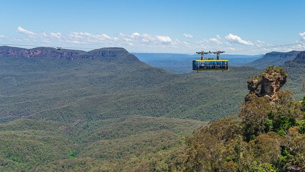 Blue Mountains, Lanovka, Vyhliadka