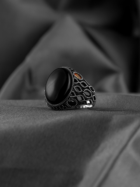 Free Ring Black Stone photo and picture
