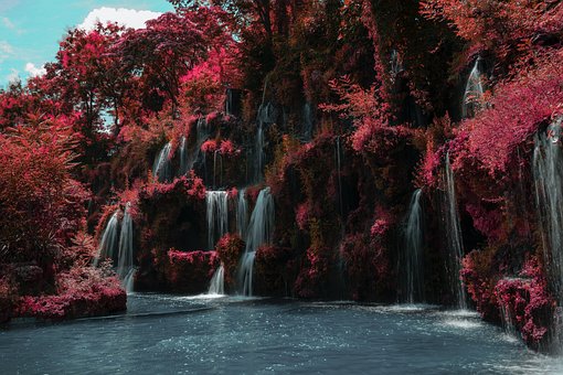 Free Waterfall Nature illustration and picture