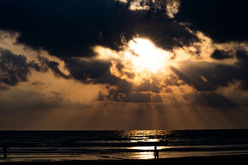 Free Sunset Beach photo and picture
