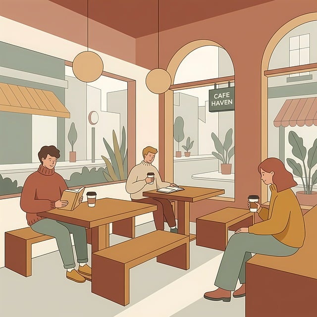 Café, Interiør, Minimalisme