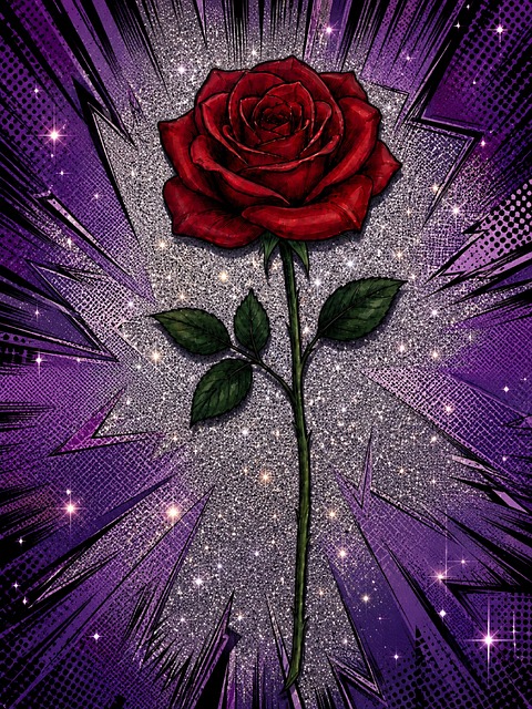 Free Rose Purple illustration and picture