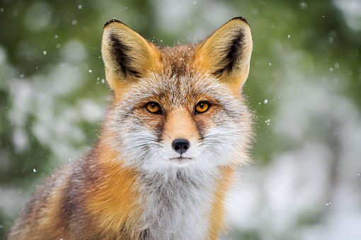 Fuchs, Rotfuchs, Winter, Wildnis, Schnee