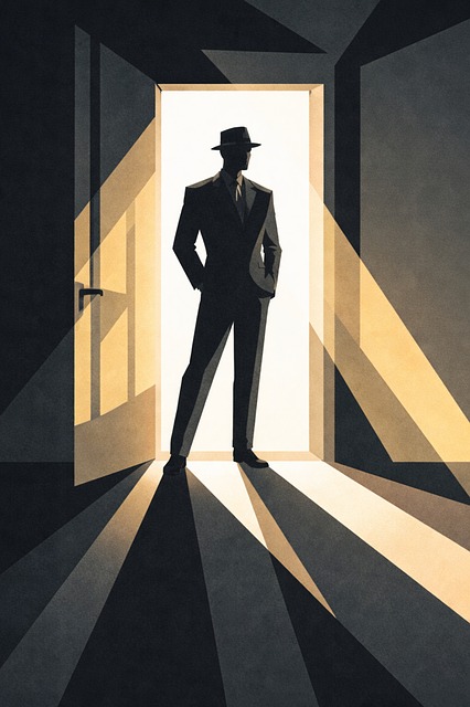 Free Detective Silhouette illustration and picture