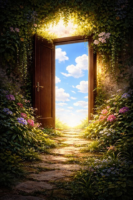 Free Door Portal illustration and picture
