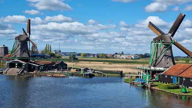 Windmühle, Niederlande, Zaanse Schans