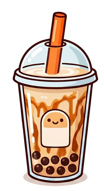 Free Bubble Tea Boba vector and picture