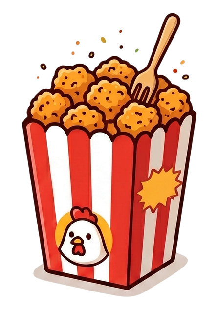 Free Popcorn Bucket Cartoon Food vector and picture