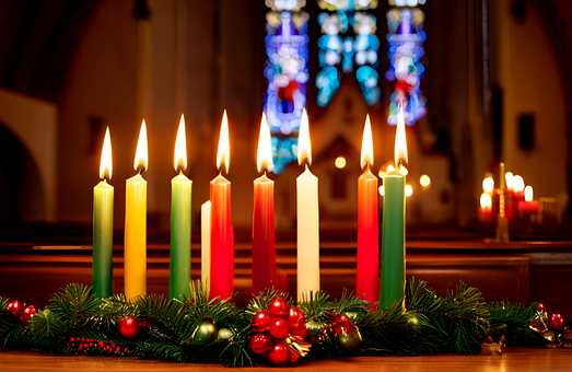 Weihnachten, Kerzen, Spirituell