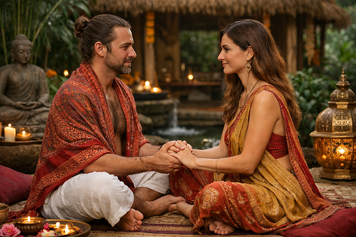 Tantra, Yoga, Meditatie, Paar, India