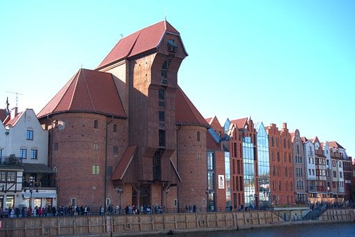 Architektur, Stadt Gdańsk, Krantor