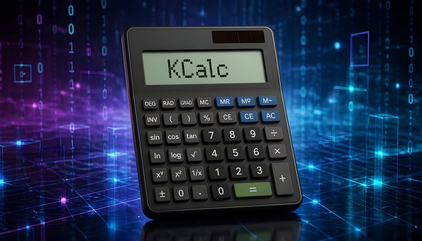 Lommeregner, Kcalc, Kde, Linux, Digital