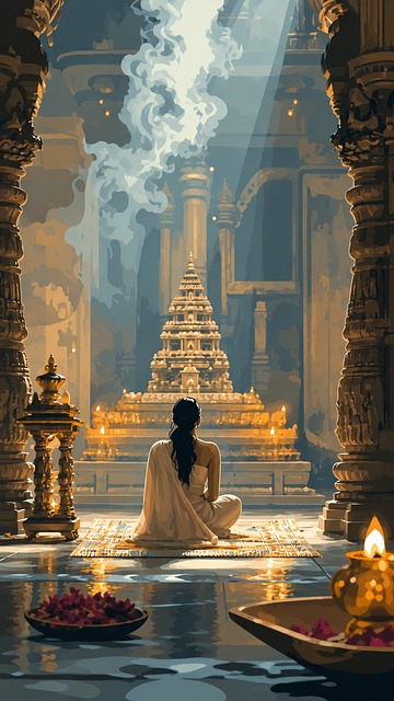Templo, Oración, Incienso, Meditación
