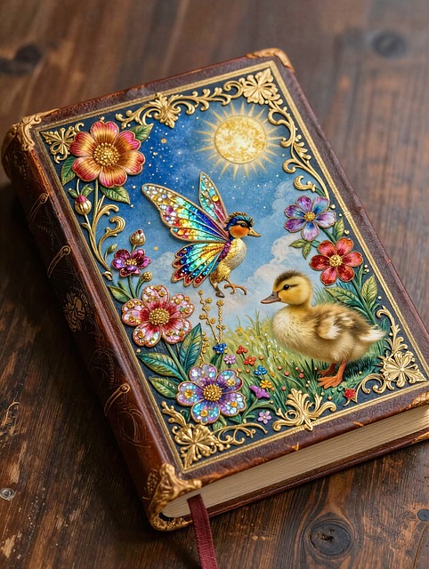Free Antique Book Fairy Tale Illustration illustration and picture