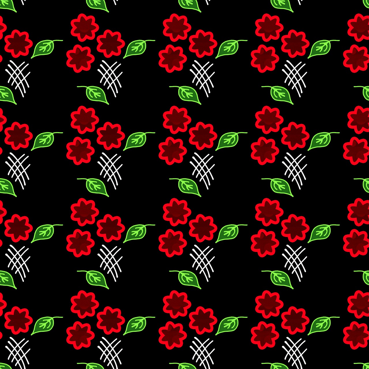Download free HD stock image of Flower Red Free flower red green illustration