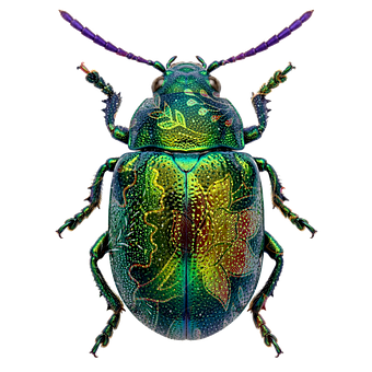 Käfer, Käfer Mit Batik, Natur, Wildtiere
