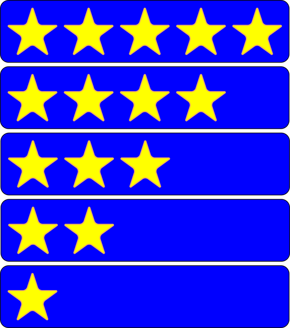 Free rating star feedback vector