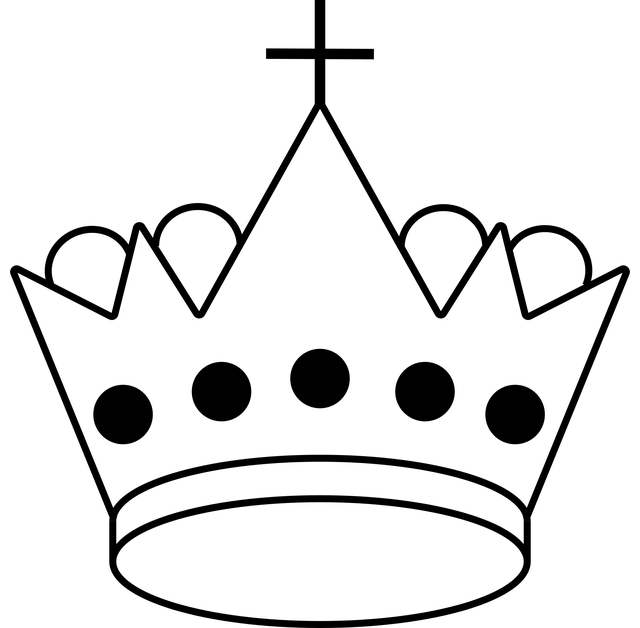 Koruna, Šach, Šachovnica, Kráľ, Kráľovná