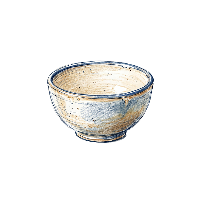 Free bowl ceramic pottery illustration