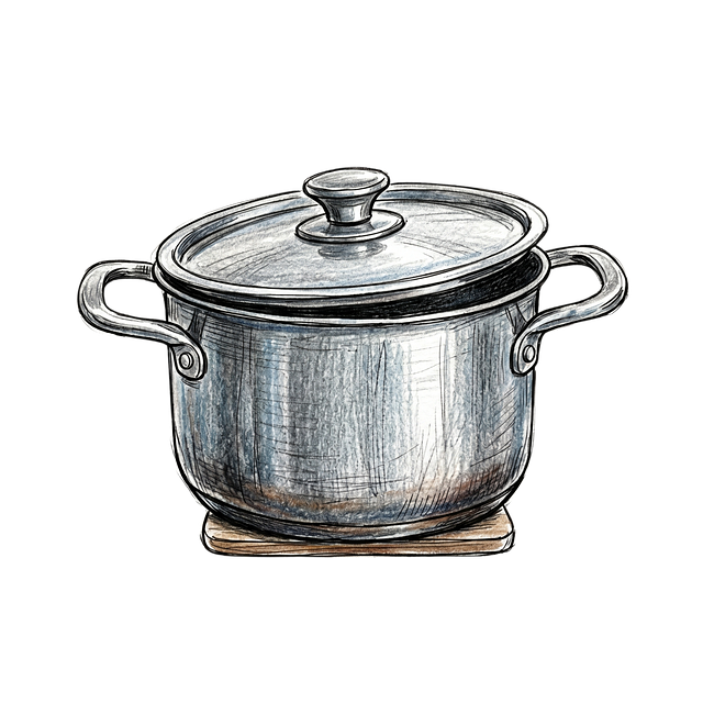 Free pot kitchen cooking illustration