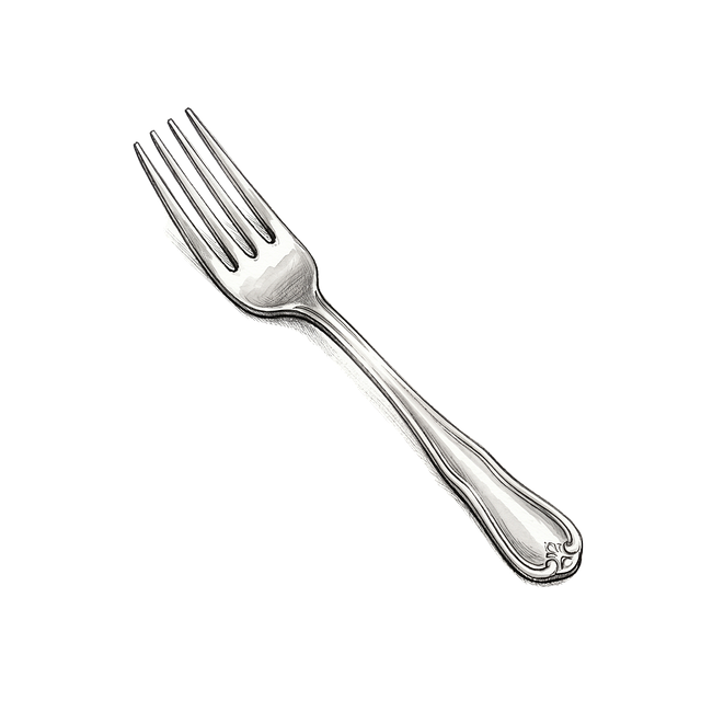 Download free HD stock image of Fork Silver Free fork silver cutlery illustration
