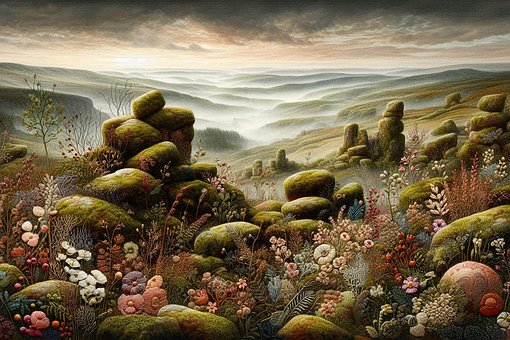 Free Moorland Fantasy illustration and picture