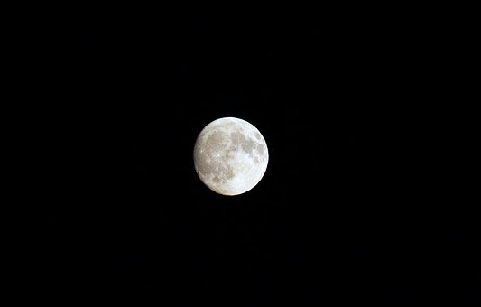 Free Moon Night Sky photo and picture