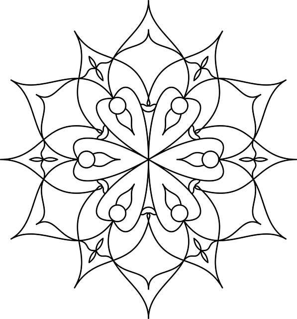 Free Mandala Floral Pattern illustration and picture
