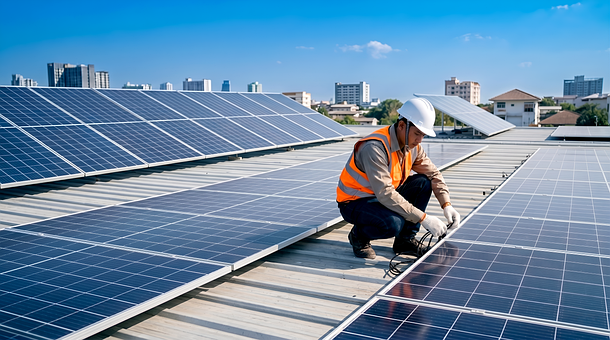 Solarmodule, Installation
