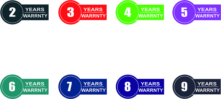 Free Sticker Warranty illustration and picture