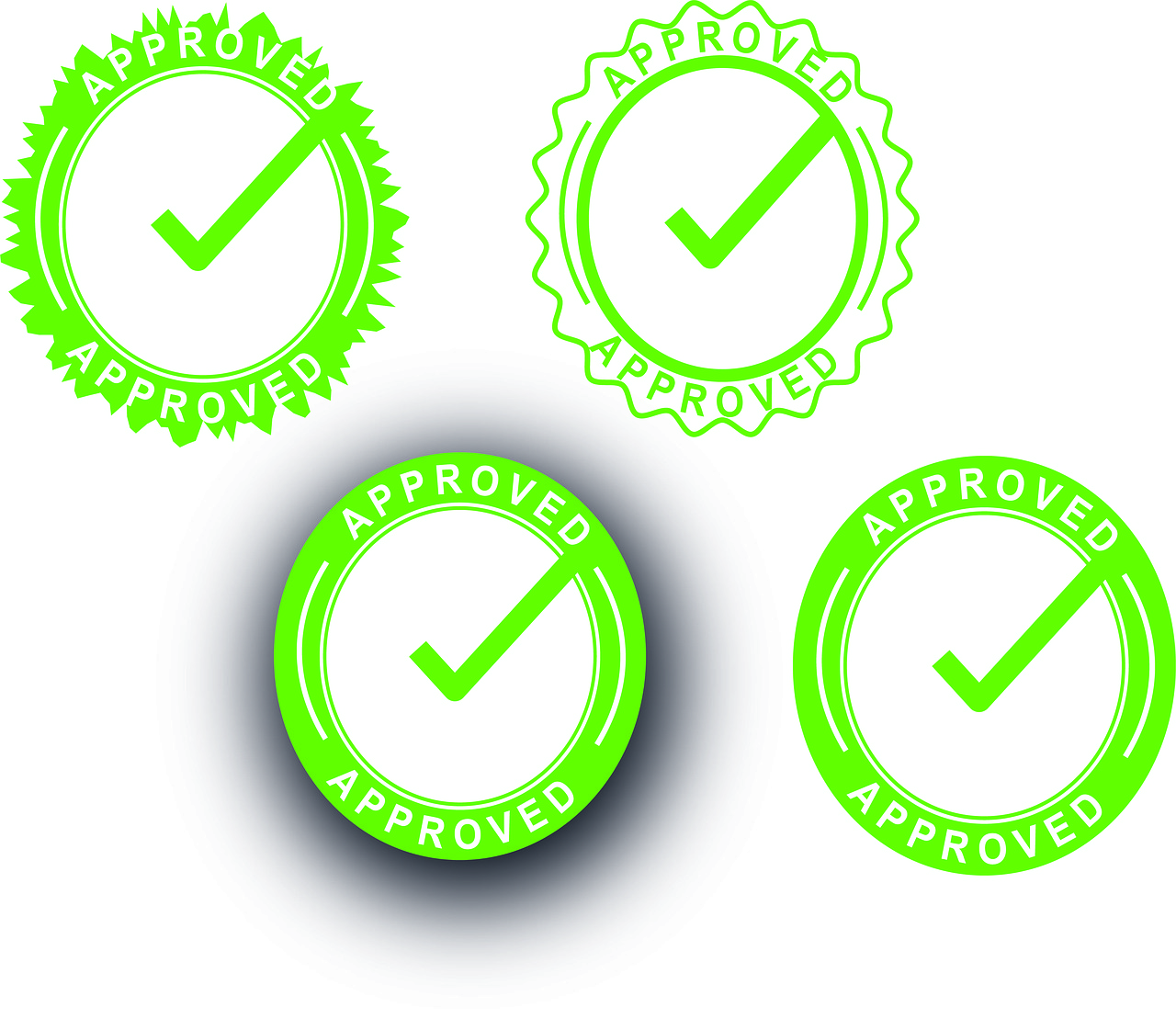 Download free HD stock image of Approved Stamp Free approved stamp quality illustration