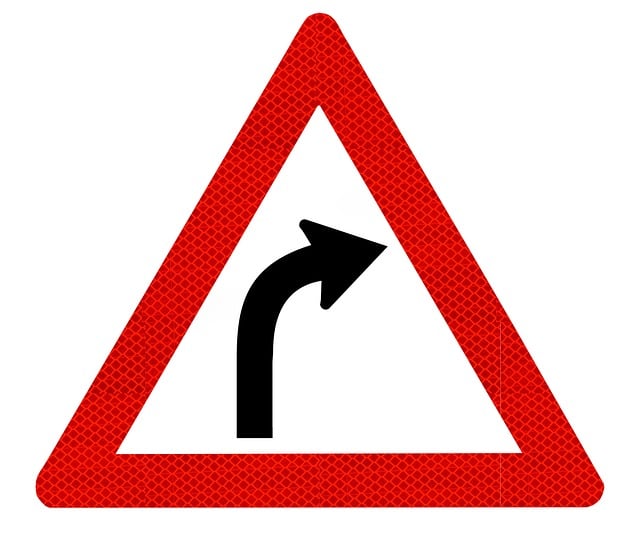 Free Traffic Sign Right Curve illustration and picture