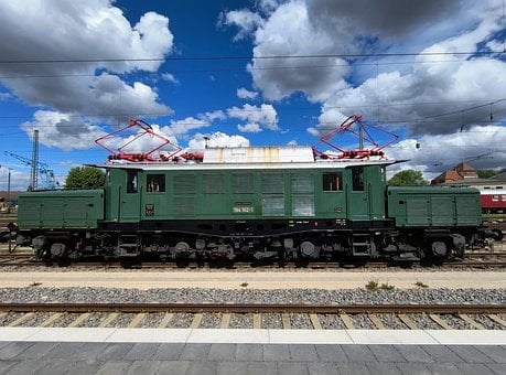 Free Historic Train Electric Locomotive photo and picture