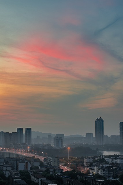 Free Cityscape Dawn photo and picture