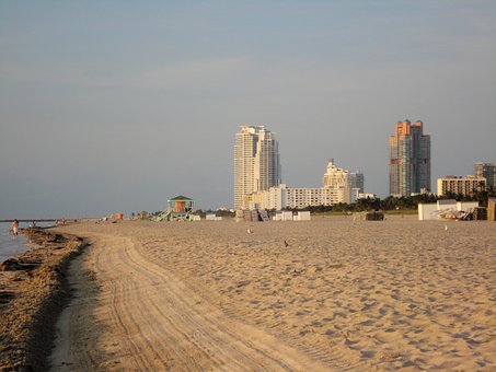 Strand, Sandstrand, Küstenlinie, Meer