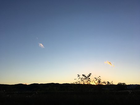 Natuur, Zonsondergang, Lucht, Landschap
