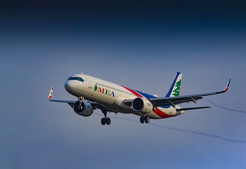 Avião, Céu Azul, Transporte